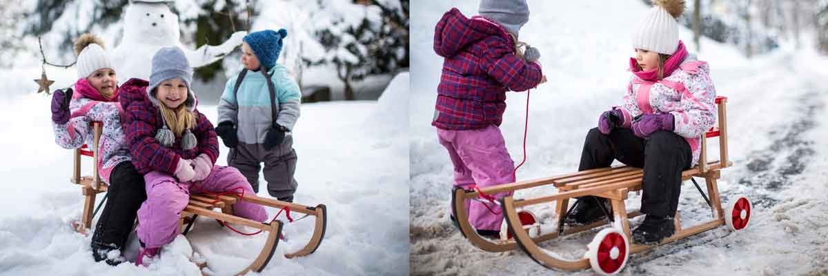 Jatour Plastics Schneeschlitten/Rodelbahn Rollslider Pad Brettspielzeug für Kinder & Erwachsene 